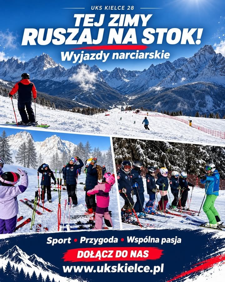 Tej zimy ruszaj na stok z UKS Kielce 28!
